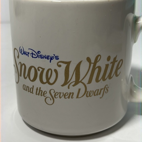 Vintage Walt Disney Mug Snow White and the‎ Seven Dwarfs Cup by Applause - Picture 8 of 8
